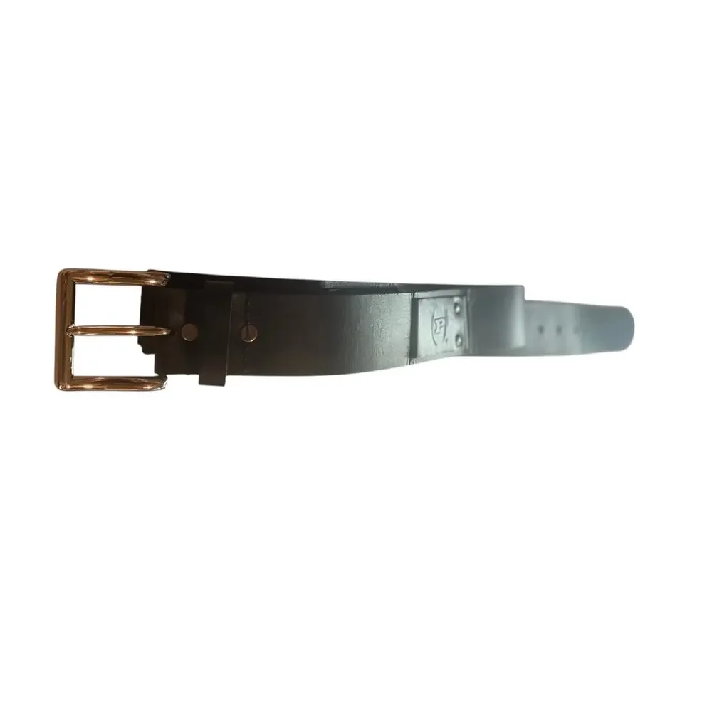Men’s Black Belt Leather - PHAT FARM Waist 40” Retro P-83126 Y2K Hip Hop Skater